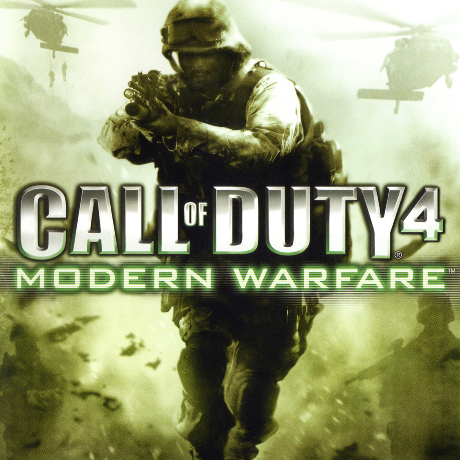 Call of Duty 4 Modern Warfare designed by Infinity Ward.