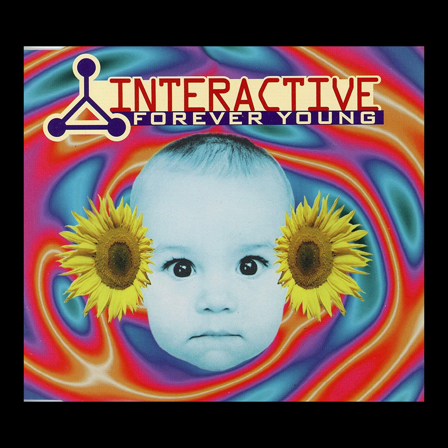 Interactive “Forever Young” (1994) single cover designed by I-D Büro