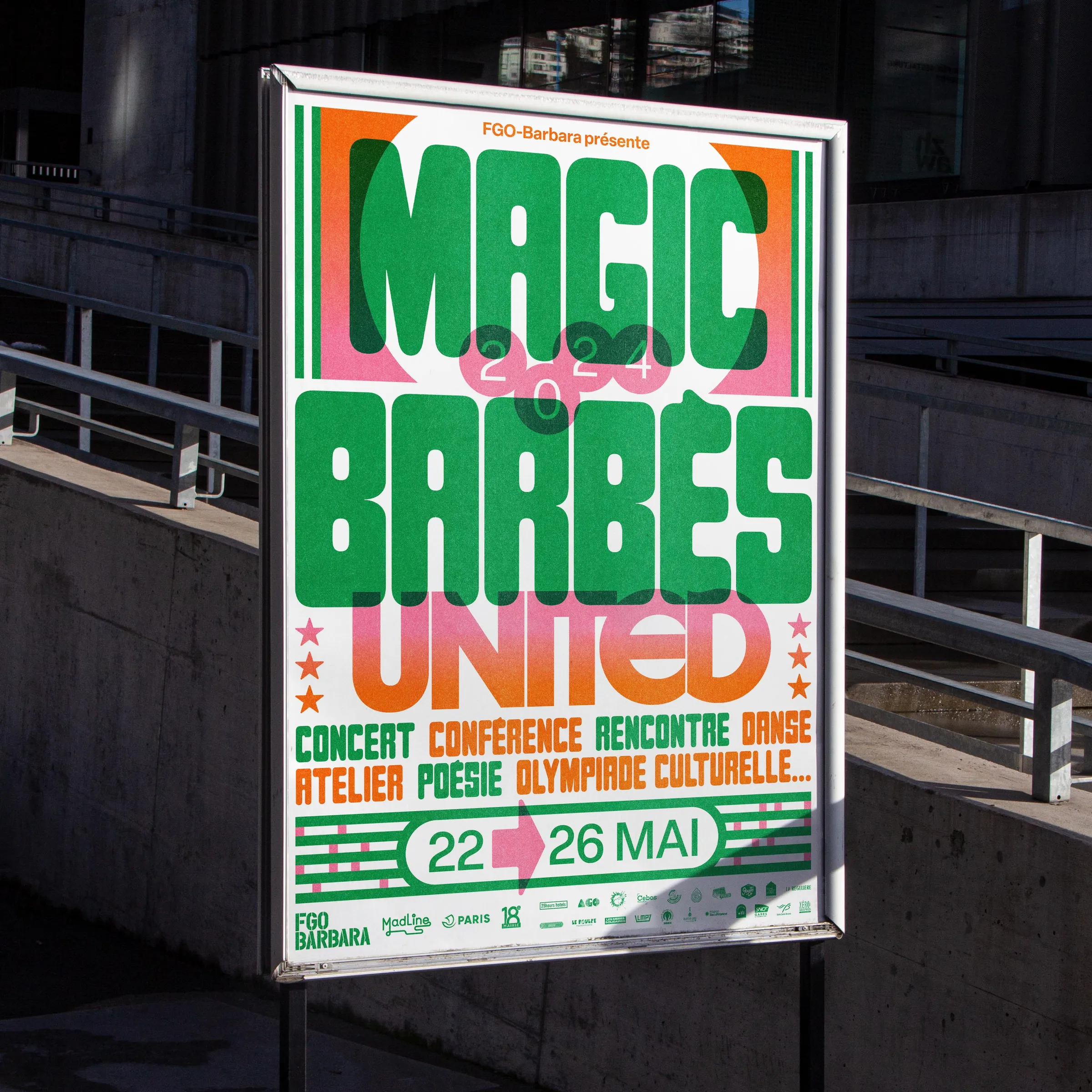 Festival Magic Barbès 2024 Poster