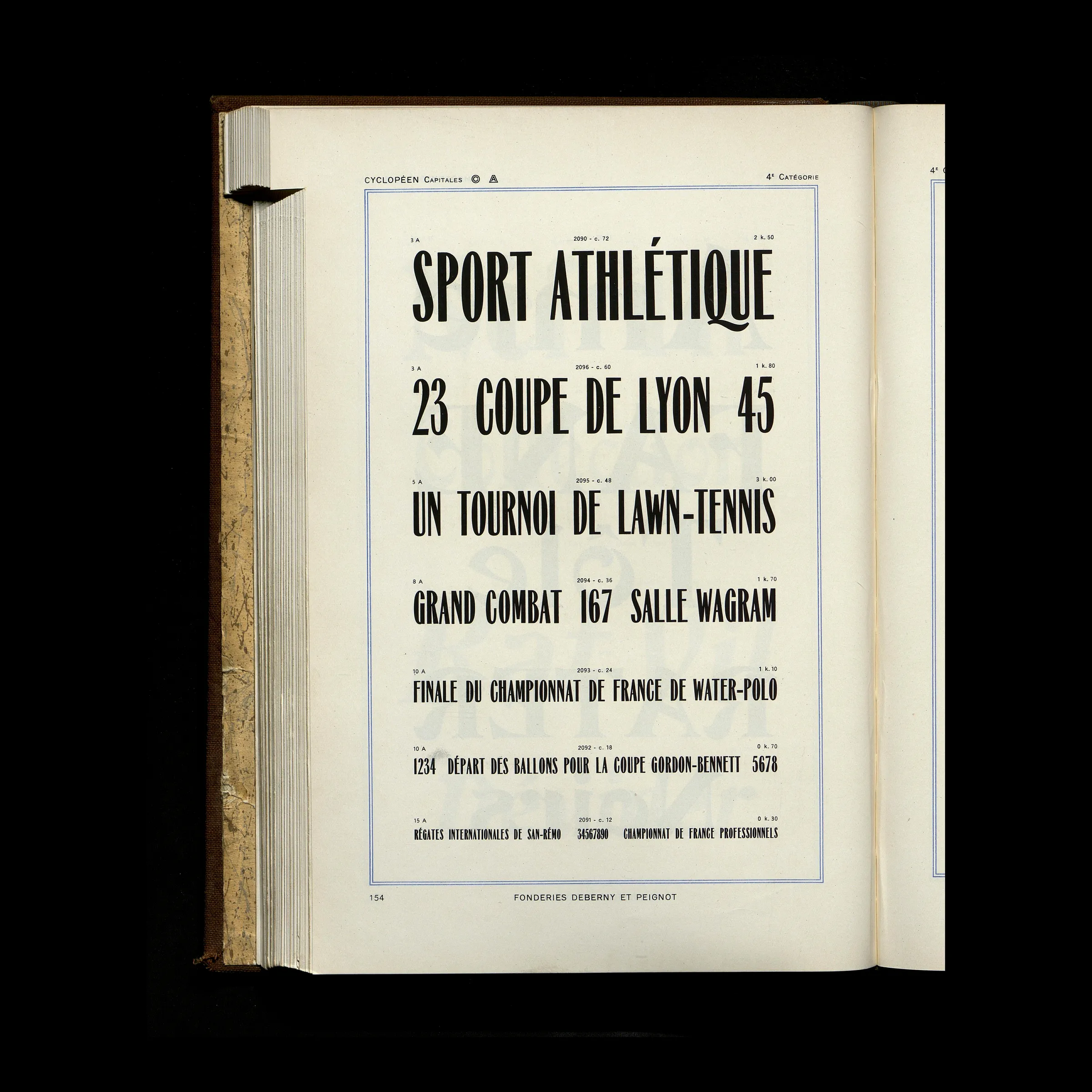 Spécimen général / Fonderies Deberny & Peignot / 1926